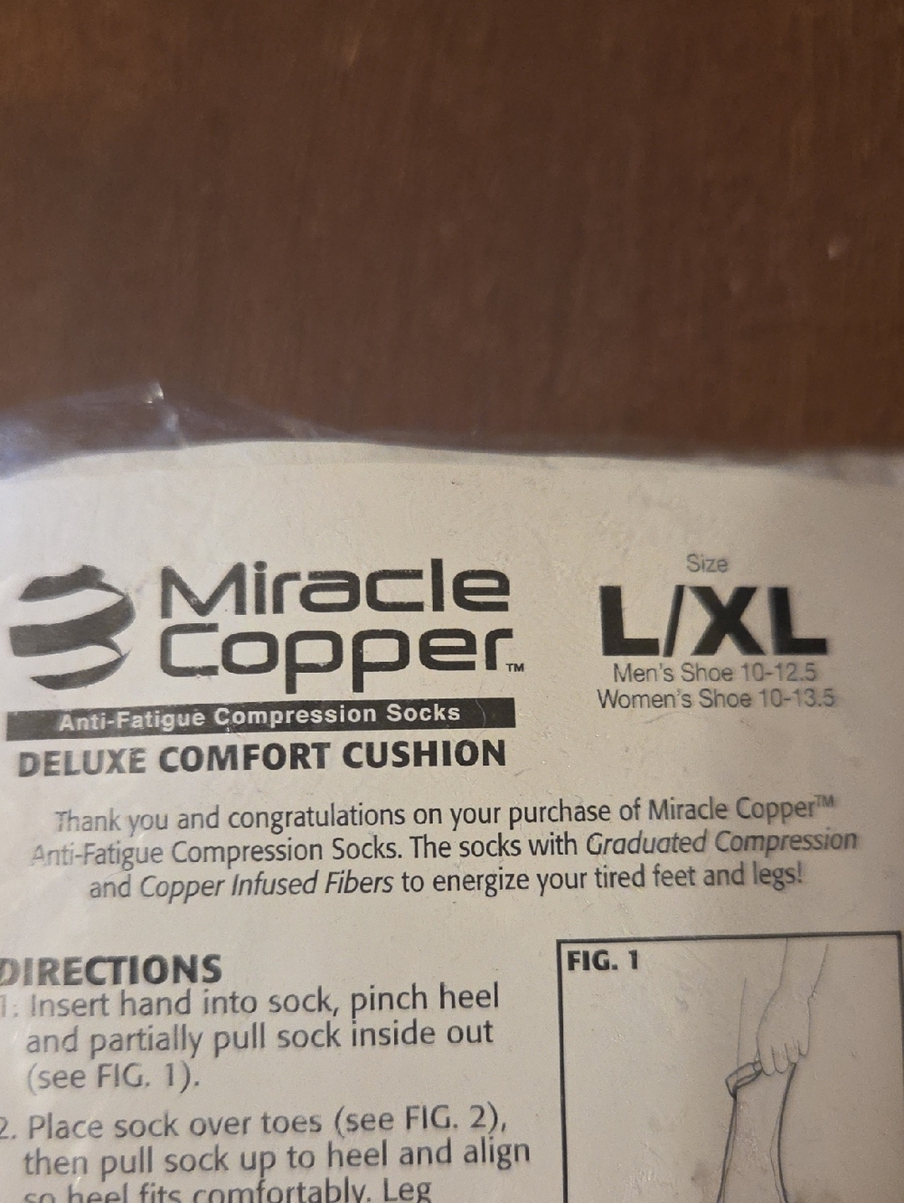 Miracle Copper Compression Socks - Picture 5 of 6